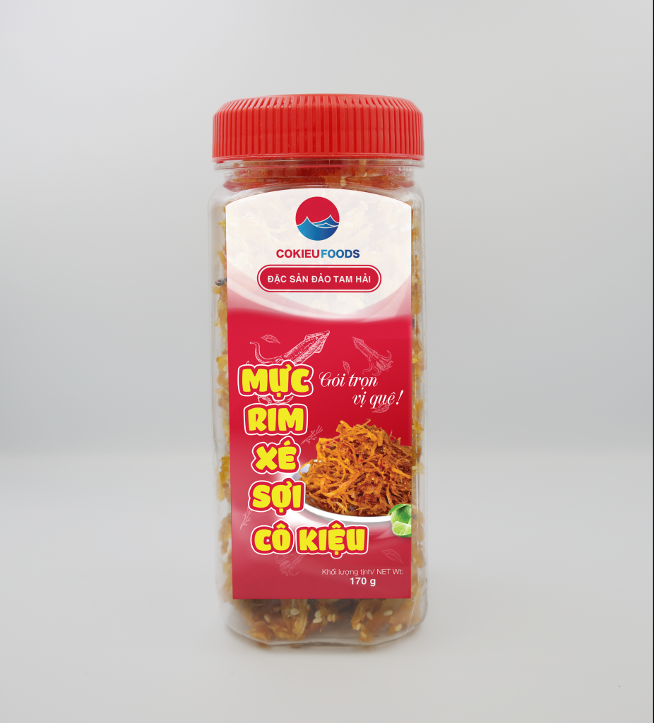 MỰC RIM XÉ SỢI - CO KIEU FOODS- ĐẶC SẢN | HẢI SẢN ĐẢO TAM HẢI